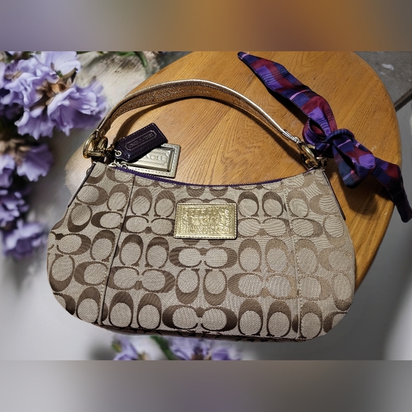 Coach POPPY signature 1941 GROOVY SHOULDER/CROSSBODY - Picture 4 of 8